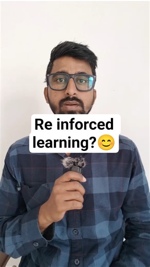 What is reinforced learning? ( answered) ♥️❤️