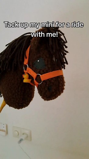 Tack Up My Mini with Nero for a Ride | Hobby Horse Tack Tutorial