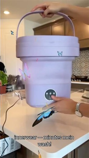 Wash Small Clothes Easily with This Mini Washing Machine #miniwashingmachine