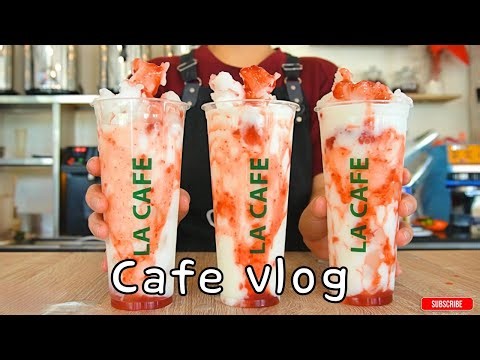 ❄️Cafe Vlog Collection/Delicious Frappe Collection😋Cafe Vlog/ASMR /Dailycoffee /cafe vlog