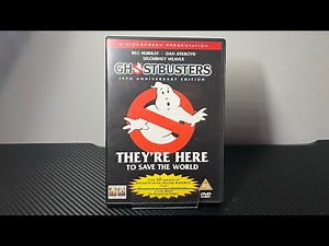 Ghostbusters 15th Anniversary Edition DVD Unboxing (UK) Columbia Pictures