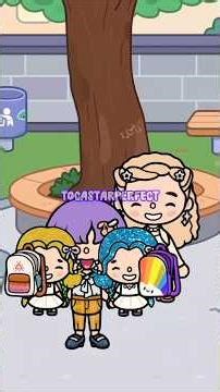 The Two Little Girls I Adopted Took Care of Me in My Old Age🥺💖#tocaboca #tocalifeworld #shorts #fyp