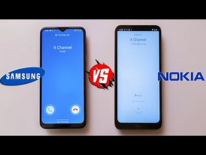 Samsung Galaxy A03 Core vs Nokia C20 Incoming Call