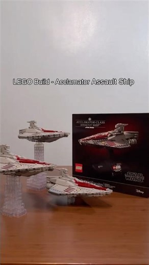 LEGO Build - Acclamator Assault Ship
