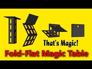 Magic Table - Fold-flat, easy carry, street magic table