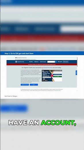 Social Security account setup: The fastest way #efficient #getstarted