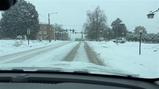 Live look at Road Conditions in Danville, Virginia Part 2 as of 11:30 a.m. Saturday. | River City TV