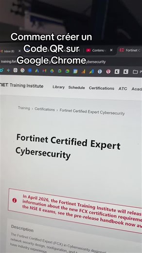 KBTrainings Avec Guy Bisuku on Instagram: "Comment créer un Code QR sur Google Chrome. #kbtrainings_fr #formationenligne #qrcode #googlechrome #tech"