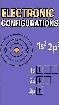 Master Electronic Configurations in Seconds! 🔥Hashtags:#ElectronicConfiguration #AtomicStructure