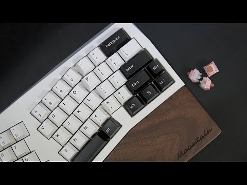 KBDfans Mountain Ergo unboxing/build/sound test