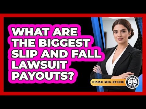 What Are The Biggest Slip And Fall Lawsuit Payouts? - Personal Injury Law Gurus