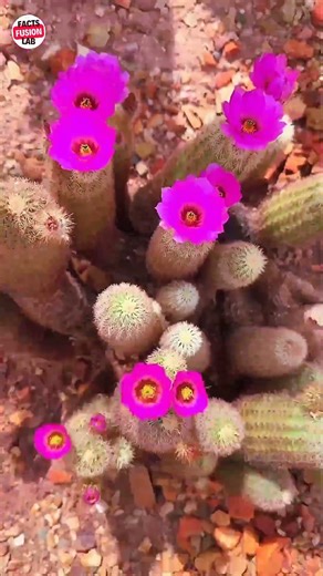 Incredible Desert Flowers 🌸 | How Flowers Survive in the Harsh Desert #facts #garden