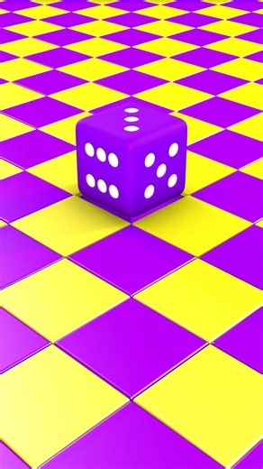 Hypnotic Rubik's Cube Physics Animation #oddlysatisfying #asmr #shorts #looping #roblox