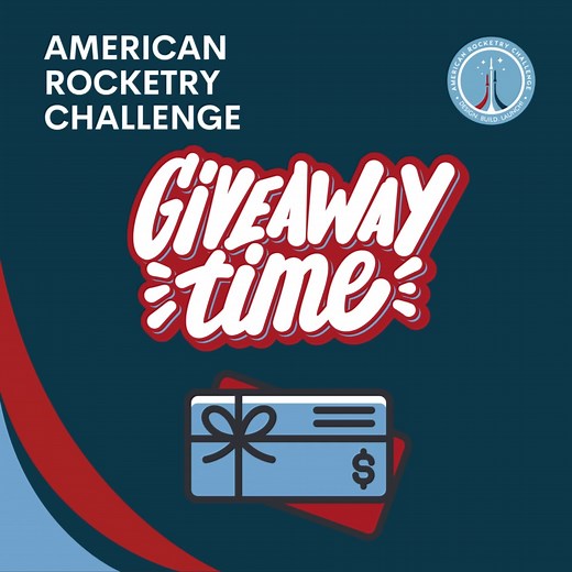 🚀 We’re celebrating this year’s American Rocketry Challenge with an awesome giveaway! Enter for a chance to win a $100 Amazon Gift Card! To enter the giveaway: 1.) Complete and submit your registration by December 1 2.) Come back to this post and comment #ARC2026 Winners will be announced on December 4! Don’t miss your chance to celebrate the countdown to #ARC2026! Register your team here: https://rocketrychallenge.smapply.io/prog/2026_american_rocketry_challenge/ | American rocketry challenge