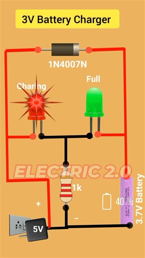 103K views · 368 reactions | Basic Circuit #battery #circuit | Electric 2.0 | Facebook