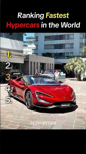 Ranking the FASTEST Hypercars in the WORLD