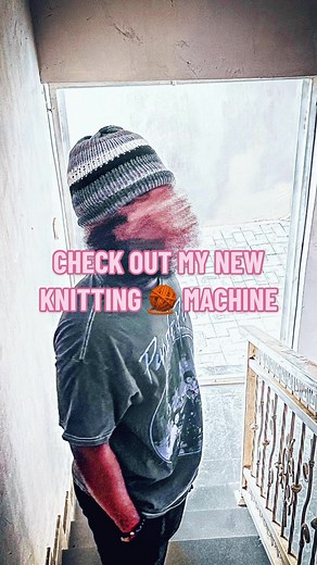 Knitting a Beanie with My New Knitting Machine