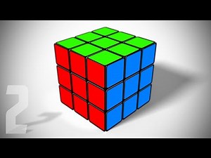 Photoshop tutorial: Part 2 - How to create a 3-D, Rubik’s cube from scratch