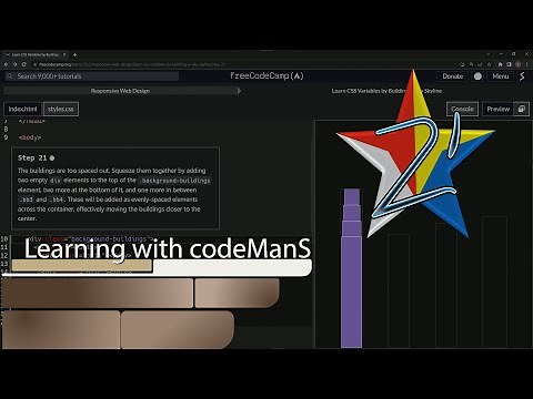 Learn CSS | FreeCodeCamp Learn CSS Variables by Building a City Skyline - Step 21