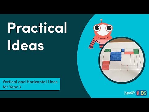 Vertical and Horizontal Lines for Year 3