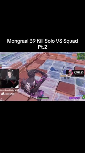 Mongraal's 39 Kill Solo vs Squad Challenge
