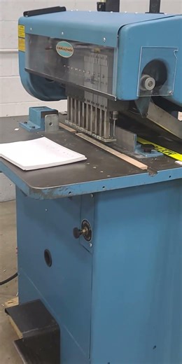 Challenge MS 10A Five Spindle Hydraulic Paper Drill