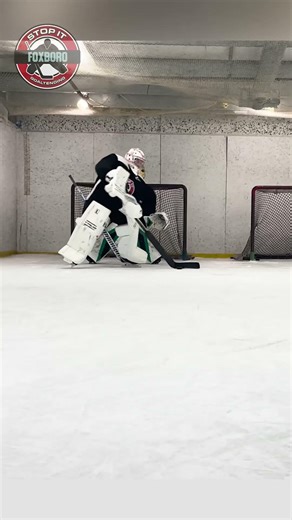 Chase Murray making a great desperation glove save