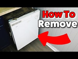 How To Remove Dishwasher Easy Simple