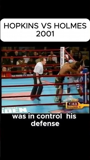 "Bernard Hopkins Dominates Keith Holmes | 2001 Fight Highlights!" 🥊🔥