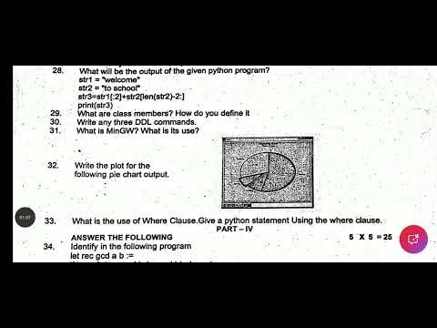 12th std Computer Science First Revision Test January-2026 original Question paper 12th 1st Revision