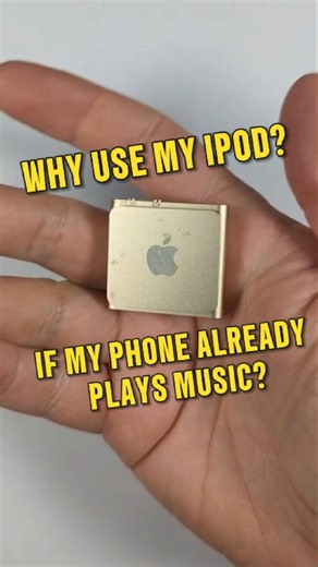 Why use an iPod in 2026 🤔. #ipod #tech #apple