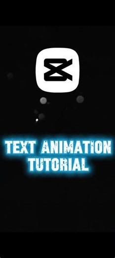 Cap Cut Text Animation Tutorial 😍 #capcut #tutorial