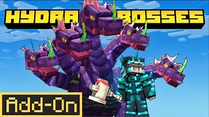 九头蛇Boss追加内容 1170币 Hydra Bosses Add-On - Minecraft Marketplace Trailer_哔哩哔哩_bilibili