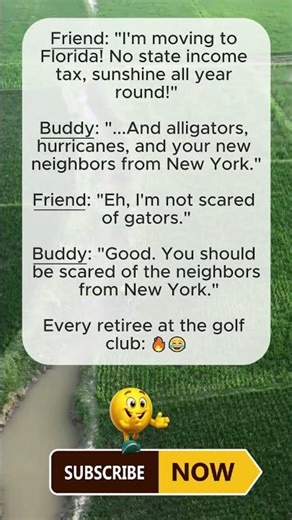 Why Everyone In Florida Nodded At This Joke. It's The Roast Every New Yorker Hears #funny #prank