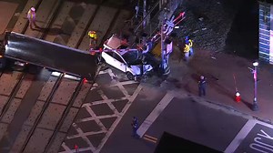 NJ Transit train collides with car in Ramsey, New Jersey