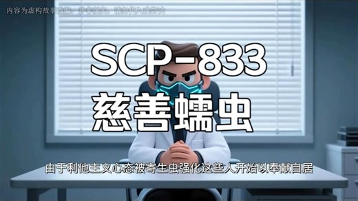 【研究员小E】SCP-833 慈善蠕虫