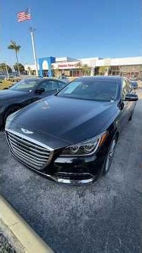 2018 Genesis G80 3.8L Luxury Sedan – Only $18,599 🔥