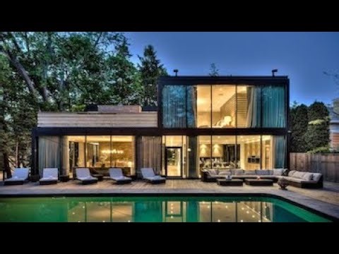 OPEN CONCEPT MINIMALIST GLASS HOUSE DESIGN IDEAS | 10 MODERN VIEW HOUSE DESIGNS TO LIVE WITH NATURE!