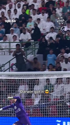 ‏Darwin Nunez loves a goal 😎 #RoshnSaudiLeague #nunez