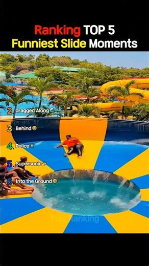 Ranking TOP 5 Funniest Slide Moments