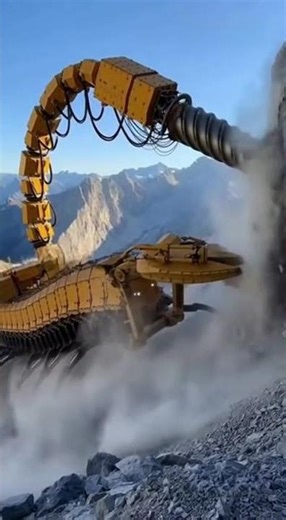 The ultimate digging machine is here—what would you name it?#diggingbeast #heavyequipment