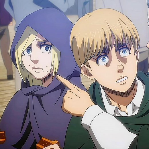 Aruani Moments: Armin x Annie in Attack on Titan