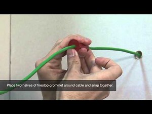 EZ-Firestop Grommet 1