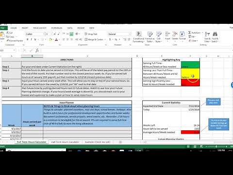 Hours Calculator Tutorial