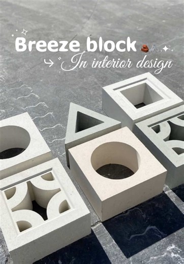 Innovative Use of Breeze Blocks in Interior Design