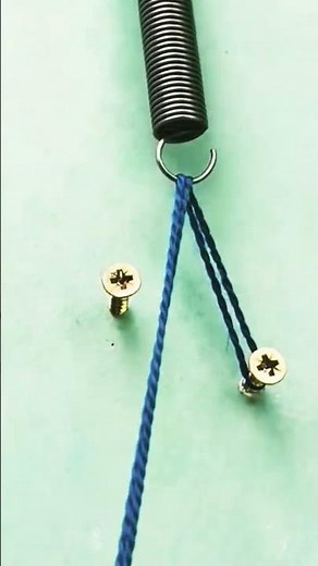 How to stretch a spring.