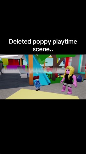 Poppy playtime chapter 5 deleted scene.. #floptok #viral #fyp #roblox #meme tags: funny roblox lady gaga poppy playtime chapter 5 poppy huggy wuggy kissy missy