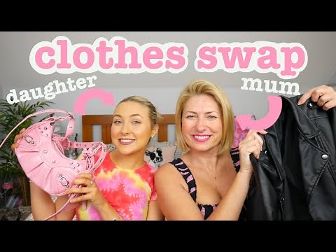 the ultimate outfit challenge!! MUM vs DAUGHTER CLOTHES SWAP