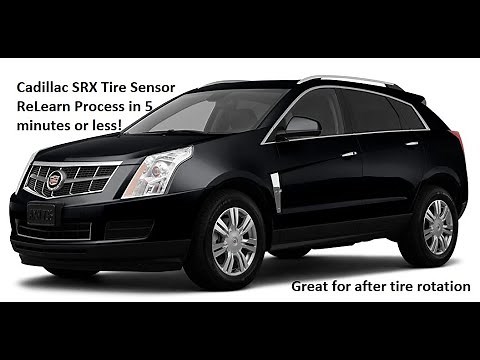 Cadillac SRX Tire Sensor ReLearn TPMS