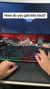 1K views · 41 reactions | How do you get into bios? #meme #skytechgaming #pc #gamingpc #gaming | Skytech Gaming | Facebook